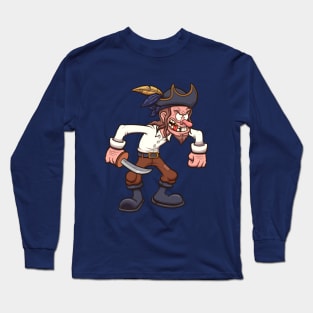 Cartoon Pirate Long Sleeve T-Shirt